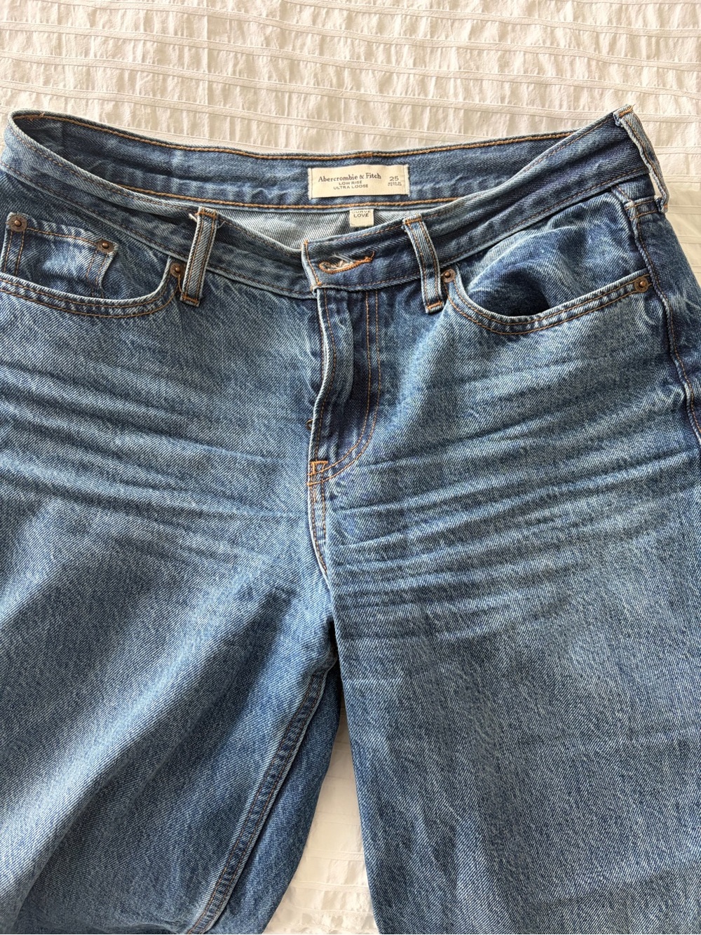 Abercrombie & Fitch Low Rise Denim